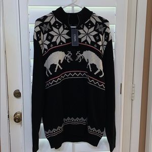 Chaps men’s Christmas reindeer sweater